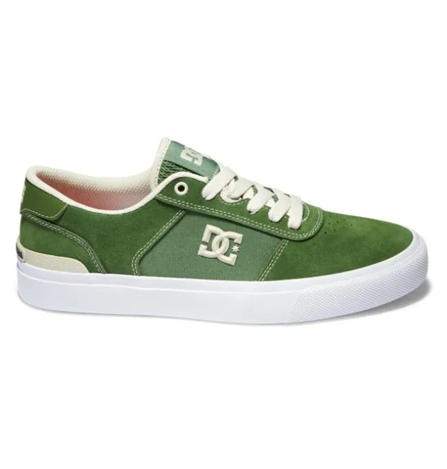 Men Skate DC Men039s Teknic S Jaakko Skate Shoes Dark Olive