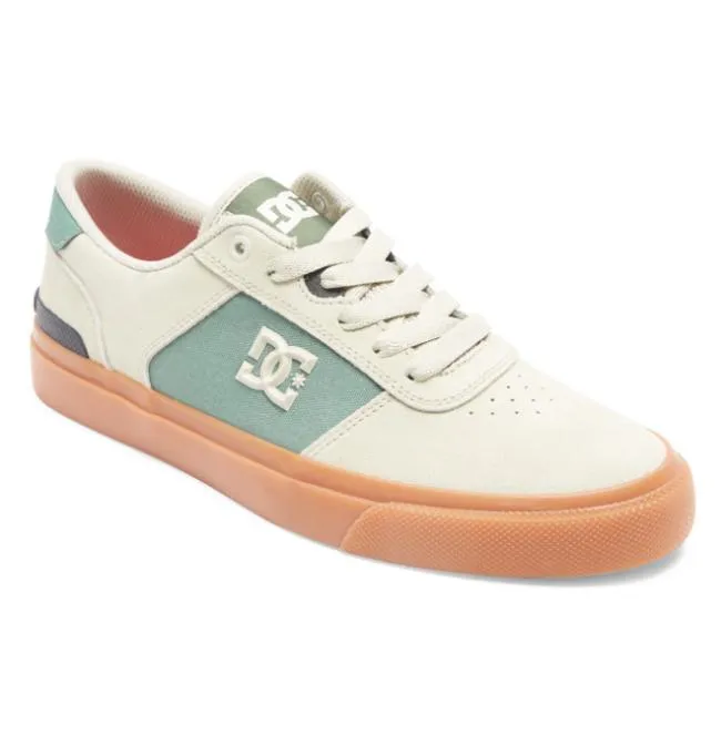 Men Skate DC Men039s Teknic S Skate Shoes TanGreen Men Skate DC Men039s Teknic S Skate Shoes TanGreen