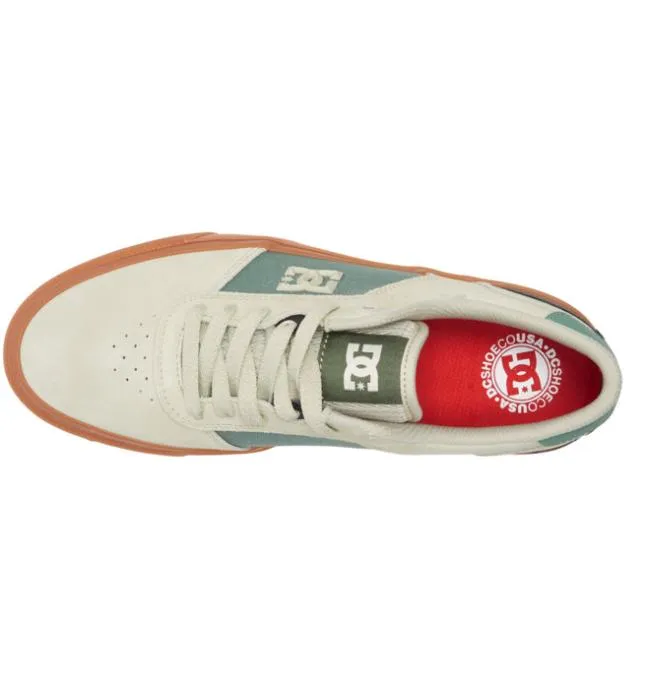 Men Skate DC Men039s Teknic S Skate Shoes TanGreen Men Skate DC Men039s Teknic S Skate Shoes TanGreen
