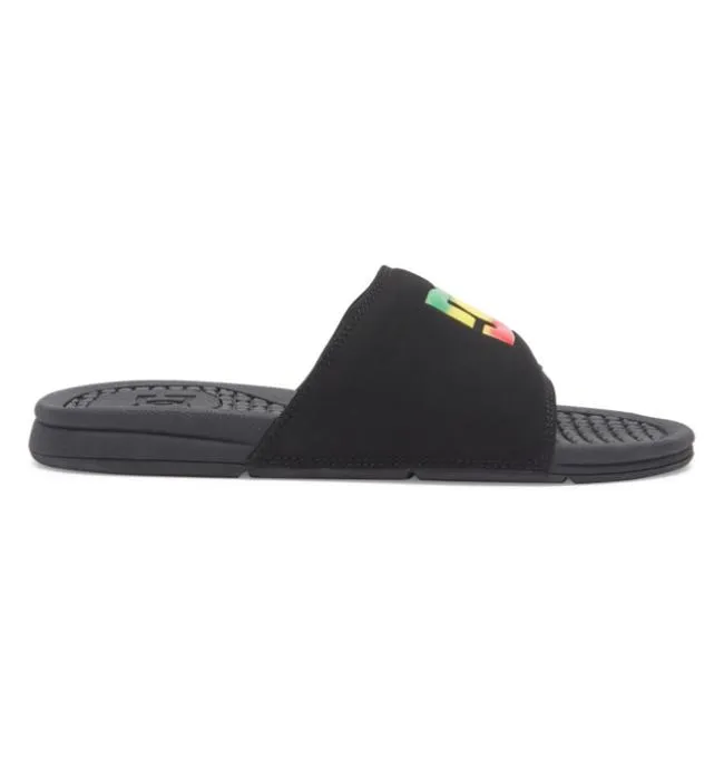 Men Slides DC Men039s Bolsa Slides BlackBlackRed Men Slides DC Men039s Bolsa Slides BlackBlackRed