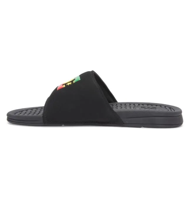 Men Slides DC Men039s Bolsa Slides BlackBlackRed Men Slides DC Men039s Bolsa Slides BlackBlackRed
