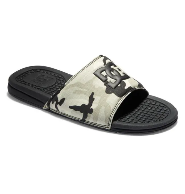 Men Slides DC Men039s Bolsa Slides BlackCamel
