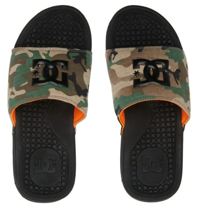 Men Slides DC Men039s Bolsa Slides BlackMilitary Camo Men Slides DC Men039s Bolsa Slides BlackMilitary Camo