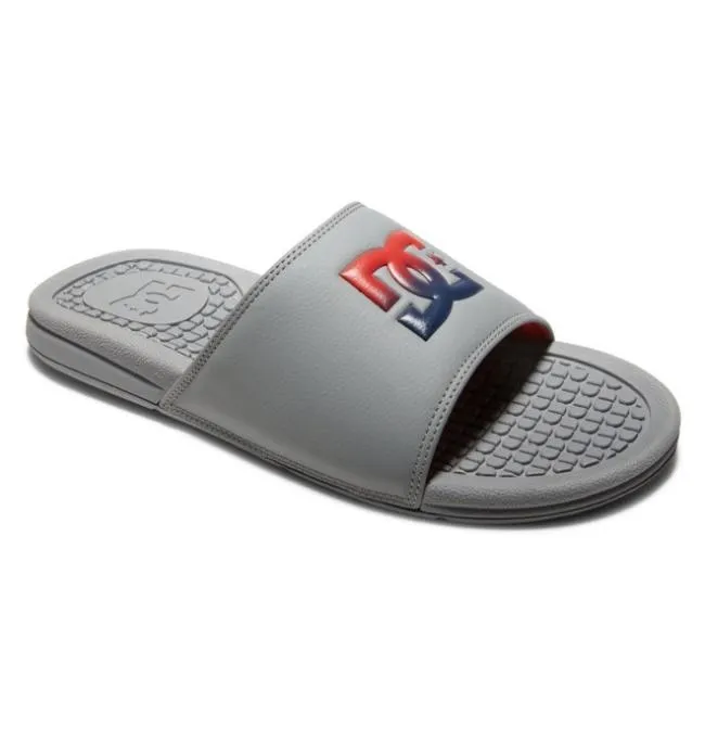 Men Slides DC Men039s Bolsa Slides GreyRed