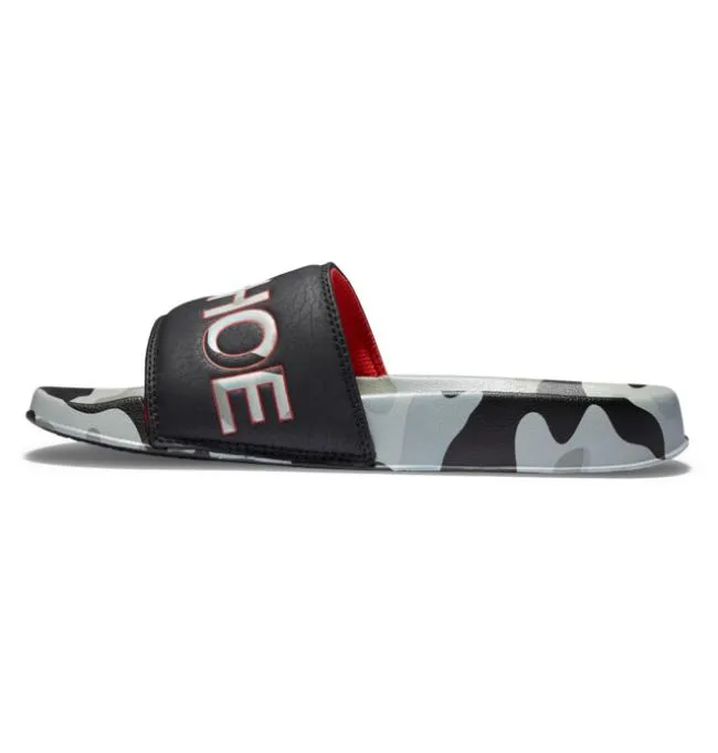 Men Slides DC Men039s DC Slides Astro Camo Black