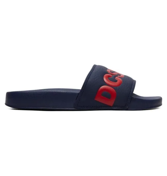 Men Slides DC Men039s DC Slides NavyRed Men Slides DC Men039s DC Slides NavyRed