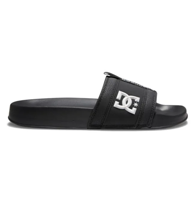 Men Slides DC Men039s Lynx Slides BlackGreyRed