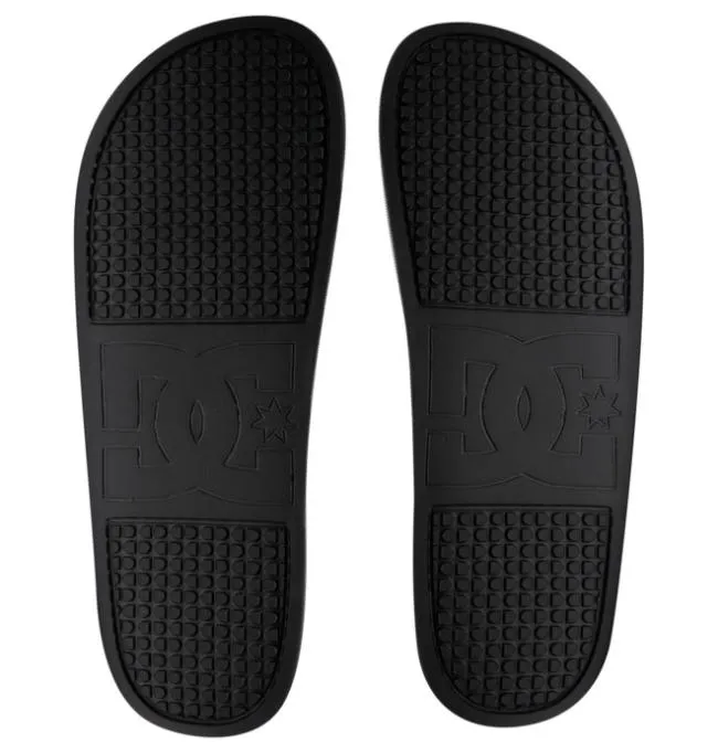 Men Slides DC Men039s Lynx Slides BlackGreyRed