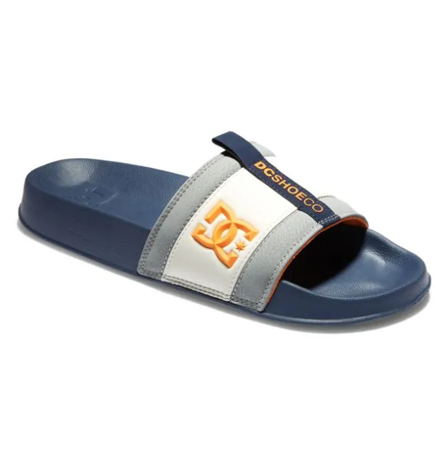 Men Slides DC Men039s Lynx Slides NavyGrey