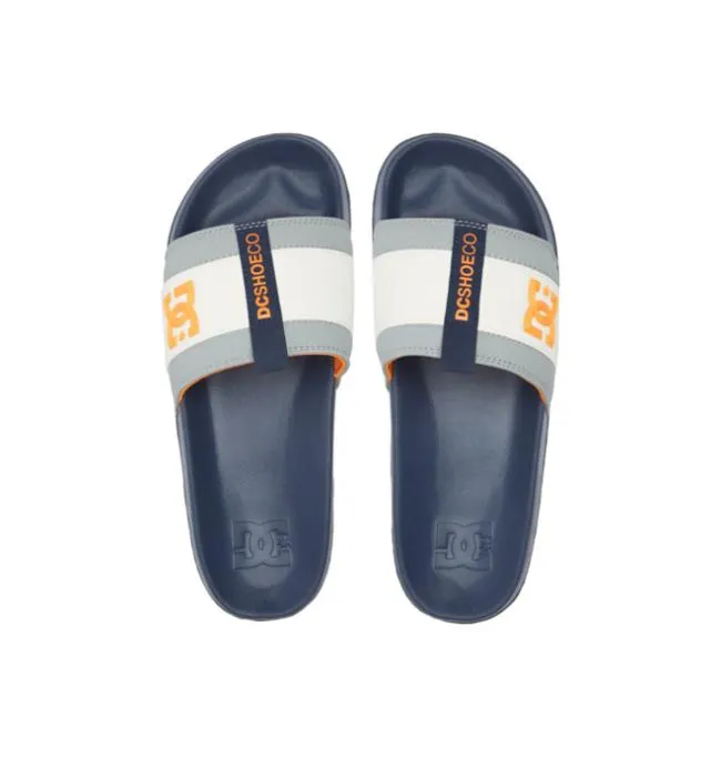 Men Slides DC Men039s Lynx Slides NavyGrey