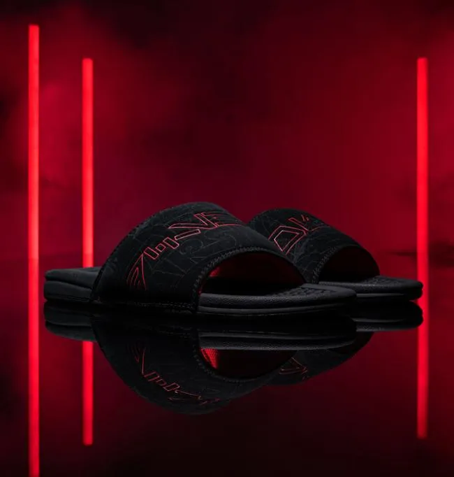 Men Slides DC Men039s Star Warstrade DC Bolsa Basic Sandal BlackBlackRed Men Slides DC Men039s Star Warstrade DC Bolsa Basic Sandal BlackBlackRed