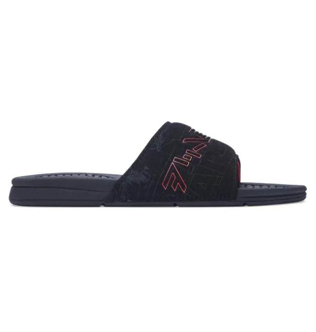 Men Slides DC Men039s Star Warstrade DC Bolsa Basic Sandal BlackBlackRed Men Slides DC Men039s Star Warstrade DC Bolsa Basic Sandal BlackBlackRed