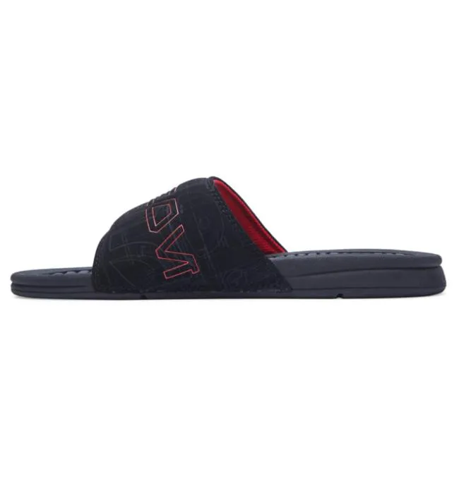 Men Slides DC Men039s Star Warstrade DC Bolsa Basic Sandal BlackBlackRed Men Slides DC Men039s Star Warstrade DC Bolsa Basic Sandal BlackBlackRed