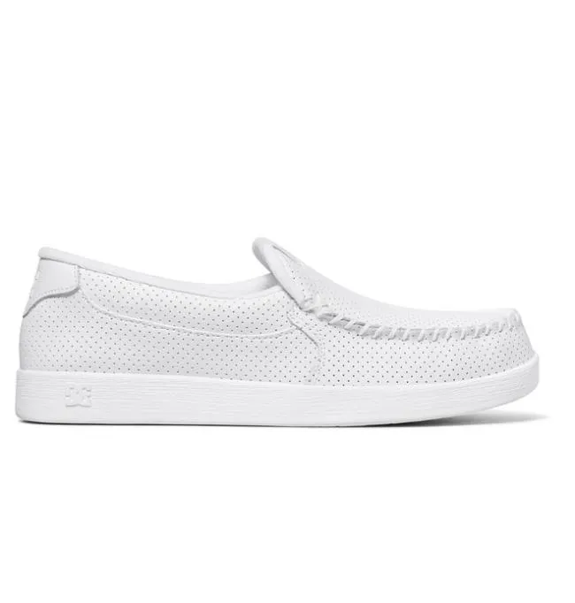 Men SlipOns DC Men039s Villain SlipOn Shoes White Men SlipOns DC Men039s Villain SlipOn Shoes White