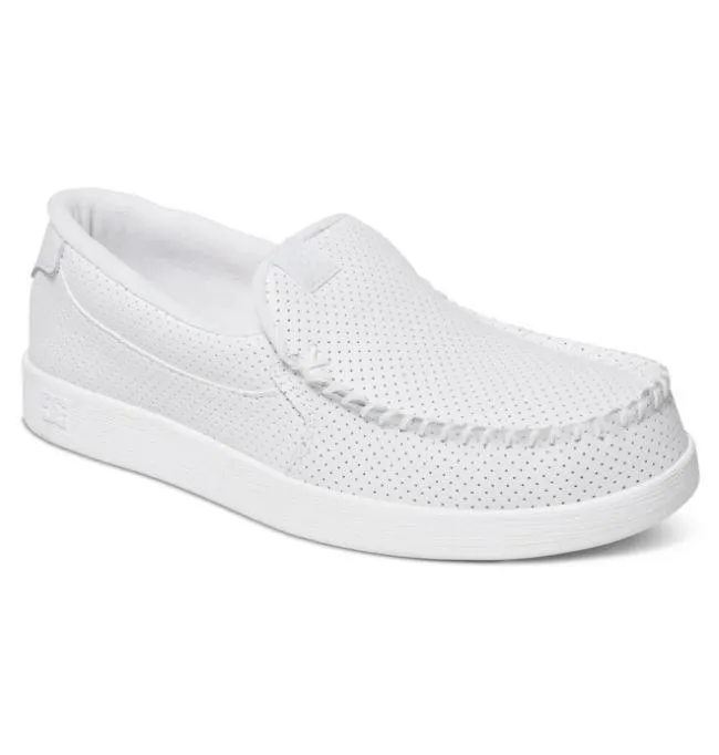 Men SlipOns DC Men039s Villain SlipOn Shoes White Men SlipOns DC Men039s Villain SlipOn Shoes White