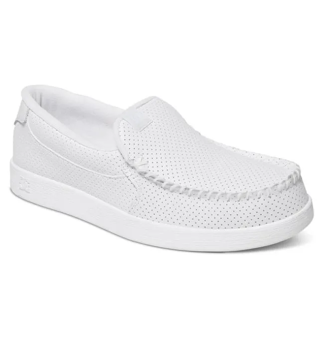 Men SlipOns DC Men039s Villain SlipOn Shoes White Men SlipOns DC Men039s Villain SlipOn Shoes White