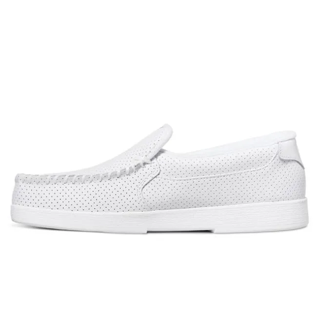 Men SlipOns DC Men039s Villain SlipOn Shoes White Men SlipOns DC Men039s Villain SlipOn Shoes White