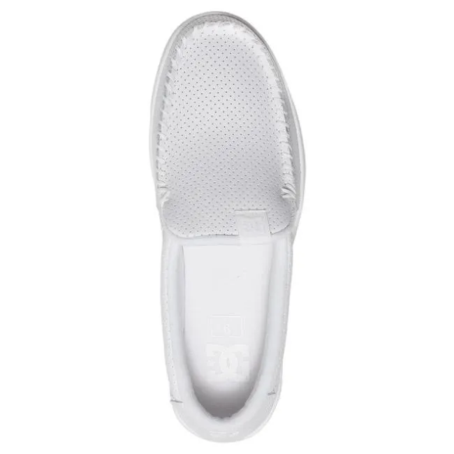 Men SlipOns DC Men039s Villain SlipOn Shoes White Men SlipOns DC Men039s Villain SlipOn Shoes White