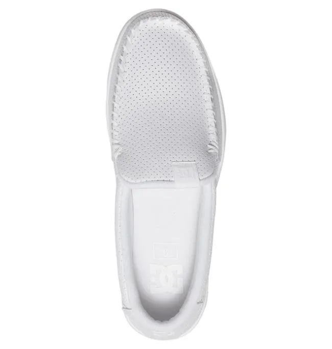 Men SlipOns DC Men039s Villain SlipOn Shoes White Men SlipOns DC Men039s Villain SlipOn Shoes White