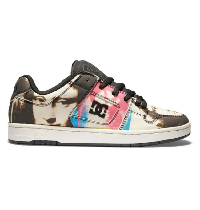 Men Sneakers DC Men039s Andy Warhol Manteca Shoes Black Multi