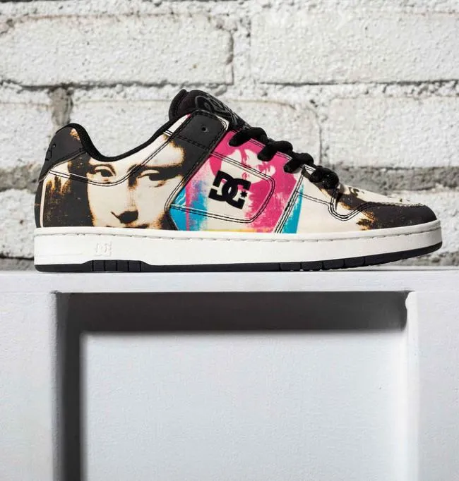 Men Sneakers DC Men039s Andy Warhol Manteca Shoes Black Multi Men Sneakers DC Men039s Andy Warhol Manteca Shoes Black Multi