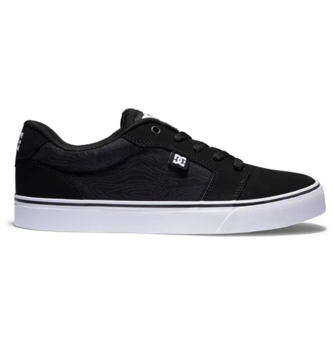 Men Sneakers DC Men039s Anvil Shoes BlackLime Polka