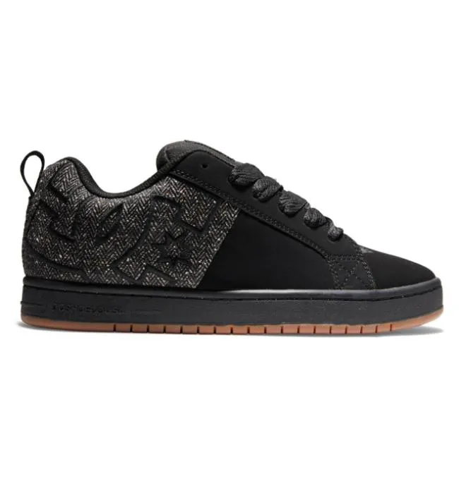 Men Sneakers DC Men039s Court Graffik Shoes BlackBlack