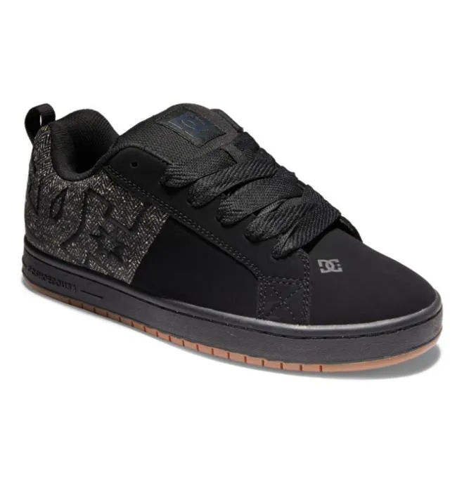 Men Sneakers DC Men039s Court Graffik Shoes BlackBlack Men Sneakers DC Men039s Court Graffik Shoes BlackBlack
