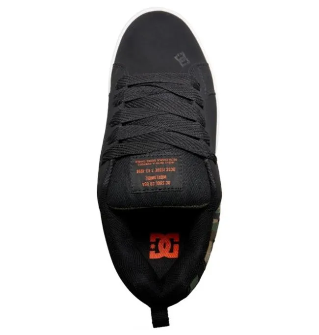 Men Sneakers DC Men039s Court Graffik Shoes Black Camouflage Men Sneakers DC Men039s Court Graffik Shoes Black Camouflage