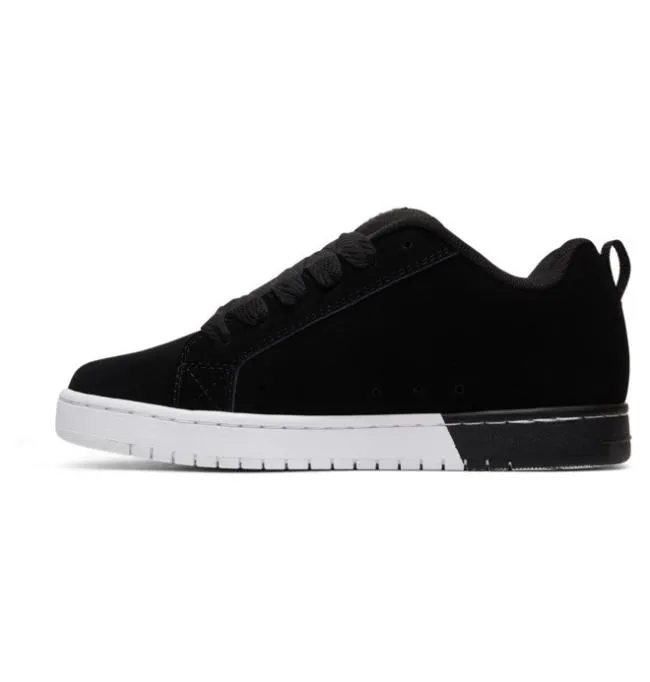 Men Sneakers DC Men039s Court Graffik Shoes BlackWhiteBlack Men Sneakers DC Men039s Court Graffik Shoes BlackWhiteBlack