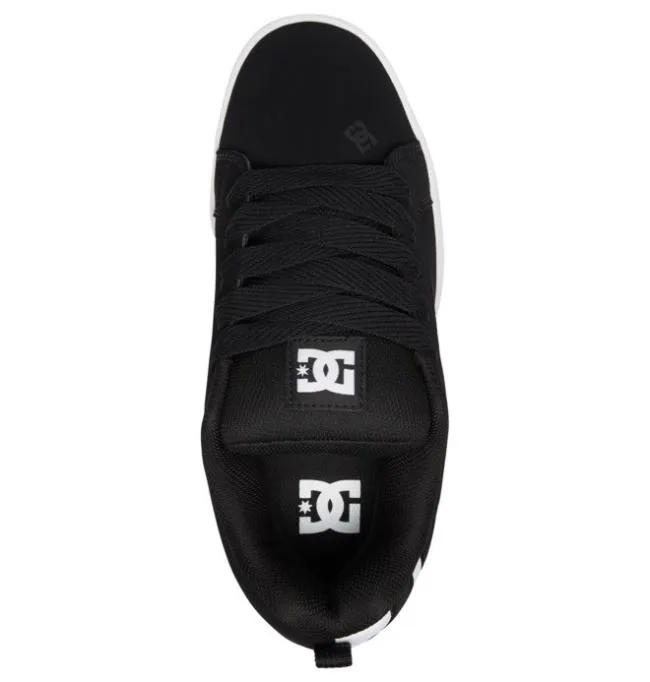 Men Sneakers DC Men039s Court Graffik Shoes BlackWhiteBlack Men Sneakers DC Men039s Court Graffik Shoes BlackWhiteBlack