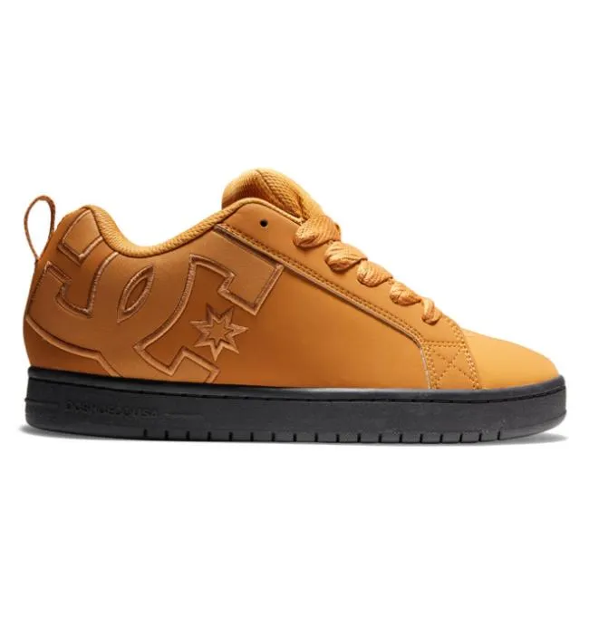 Men Sneakers DC Men039s Court Graffik Shoes Wheat