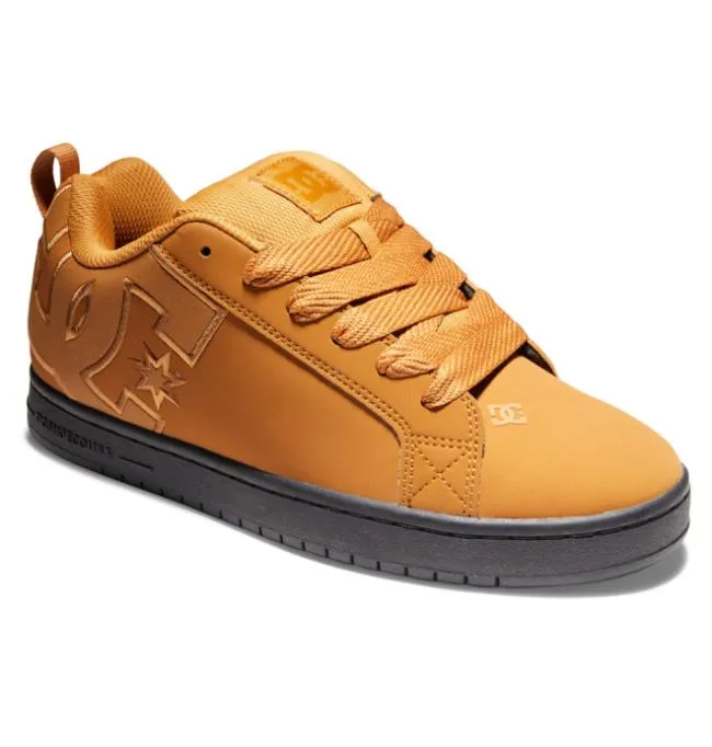 Men Sneakers DC Men039s Court Graffik Shoes Wheat Men Sneakers DC Men039s Court Graffik Shoes Wheat