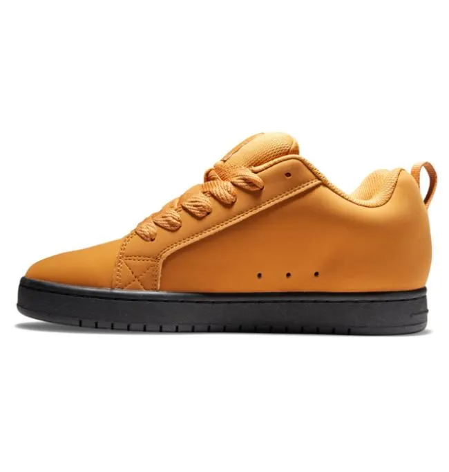 Men Sneakers DC Men039s Court Graffik Shoes Wheat Men Sneakers DC Men039s Court Graffik Shoes Wheat
