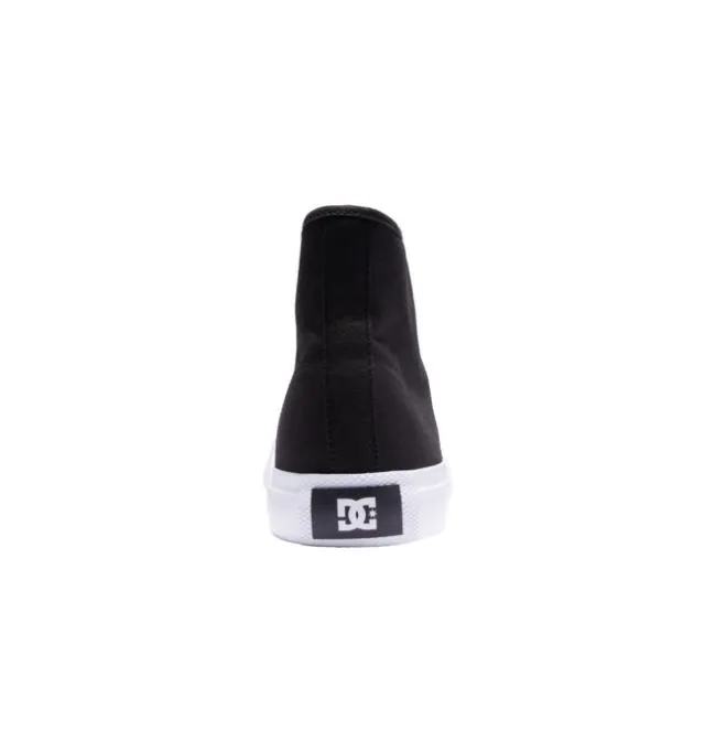 Men Sneakers DC Men039s Manual HI Refibra Shoes BlackWhite