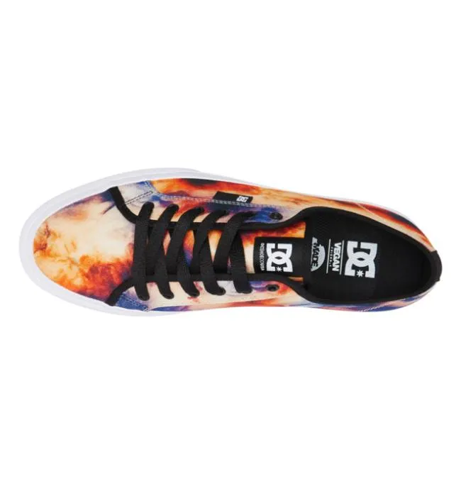 Men Sneakers DC Men039s Manual Textile Shoes VioletFire Men Sneakers DC Men039s Manual Textile Shoes VioletFire