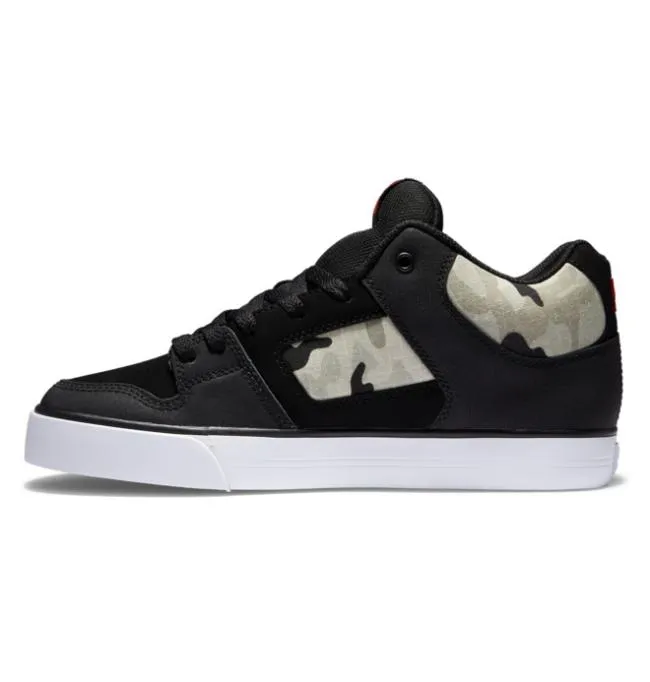 Men Sneakers DC Men039s Pure MID MidTop Shoes Astro Camo Black Men Sneakers DC Men039s Pure MID MidTop Shoes Astro Camo Black