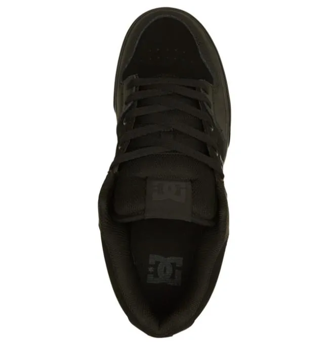 Men Sneakers DC Men039s Pure MID MidTop Shoes BlackBlackGum Men Sneakers DC Men039s Pure MID MidTop Shoes BlackBlackGum