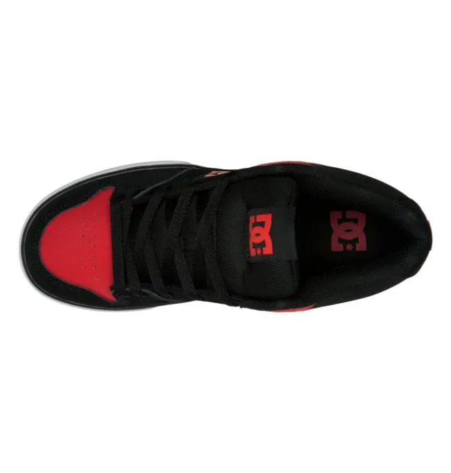Men Sneakers DC Men039s Pure MID MidTop Shoes BlackRed Men Sneakers DC Men039s Pure MID MidTop Shoes BlackRed