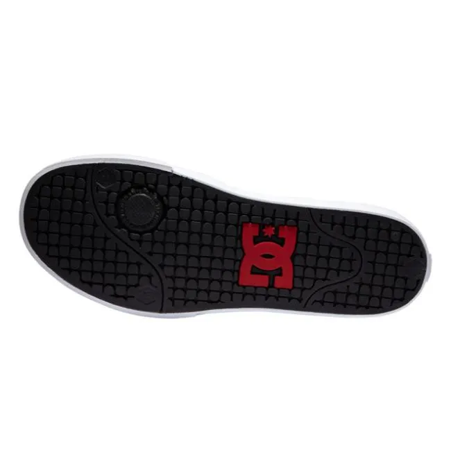 Men Sneakers DC Men039s Pure MID MidTop Shoes BlackRed Men Sneakers DC Men039s Pure MID MidTop Shoes BlackRed