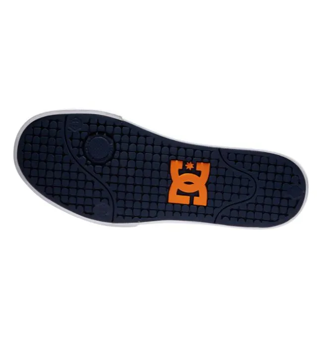 Men Sneakers DC Men039s Pure MID MidTop Shoes WhiteGreyOrange Men Sneakers DC Men039s Pure MID MidTop Shoes WhiteGreyOrange