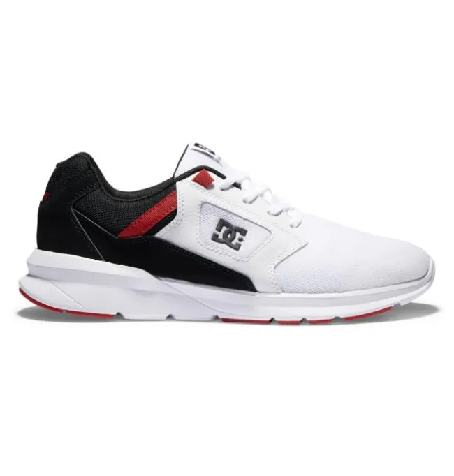 Men Sneakers DC Men039s Skyline Lightweight Shoes WhiteBlackTrue Red