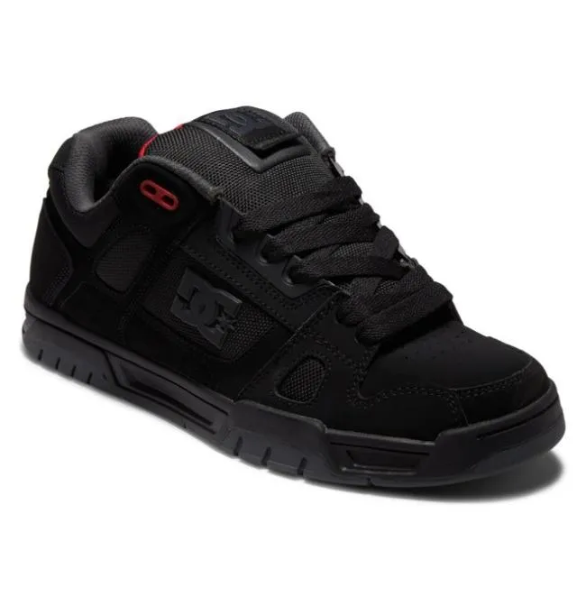 Men Sneakers DC Men039s Stag Shoes BlackGreyRed Men Sneakers DC Men039s Stag Shoes BlackGreyRed