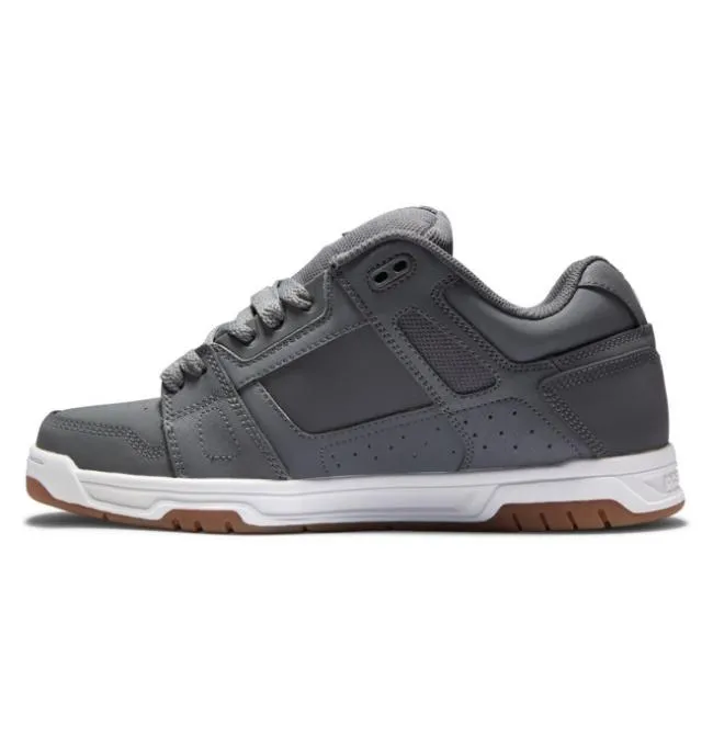 Men Sneakers DC Men039s Stag Shoes GreyGum