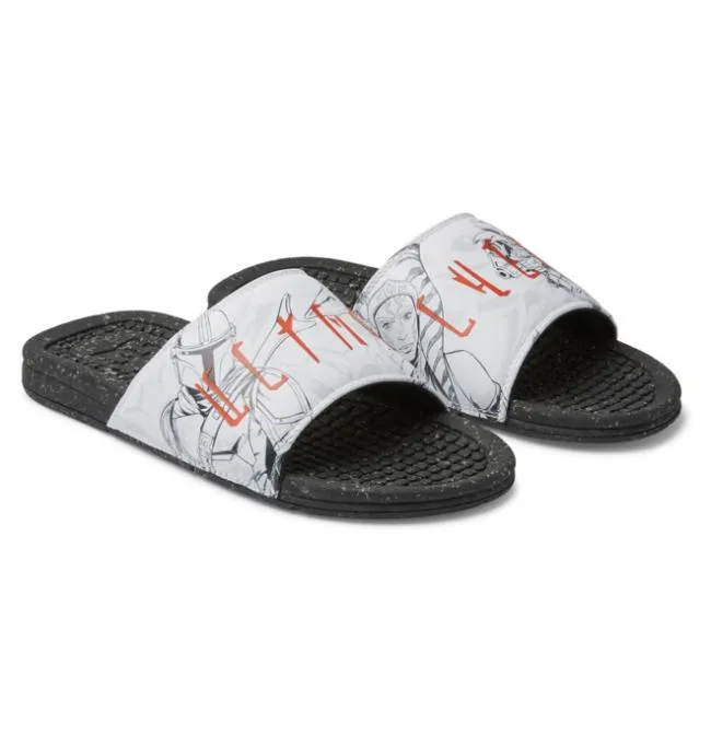 Men Sneakers DC Men039s Star Warstrade DC Bolsa Basic Sandal BlackWhiteOrange Men Sneakers DC Men039s Star Warstrade DC Bolsa Basic Sandal BlackWhiteOrange