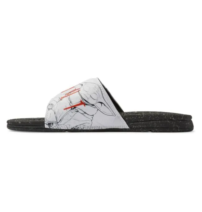 Men Sneakers DC Men039s Star Warstrade DC Bolsa Basic Sandal BlackWhiteOrange Men Sneakers DC Men039s Star Warstrade DC Bolsa Basic Sandal BlackWhiteOrange