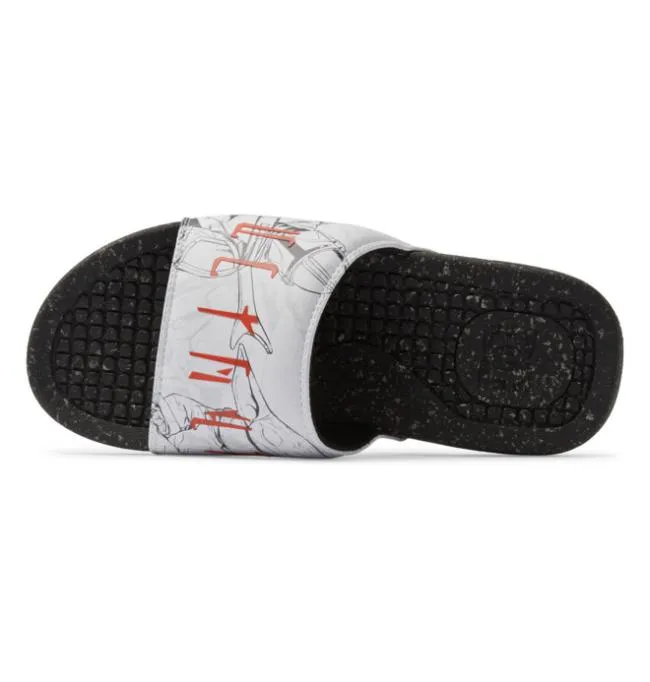 Men Sneakers DC Men039s Star Warstrade DC Bolsa Basic Sandal BlackWhiteOrange Men Sneakers DC Men039s Star Warstrade DC Bolsa Basic Sandal BlackWhiteOrange