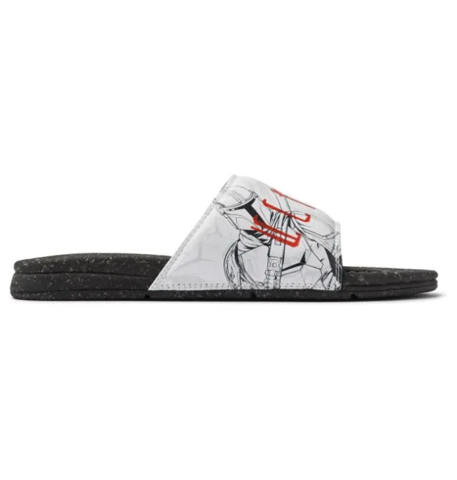Men Sneakers DC Men039s Star Warstrade DC Bolsa Basic Sandal BlackWhiteOrange Men Sneakers DC Men039s Star Warstrade DC Bolsa Basic Sandal BlackWhiteOrange