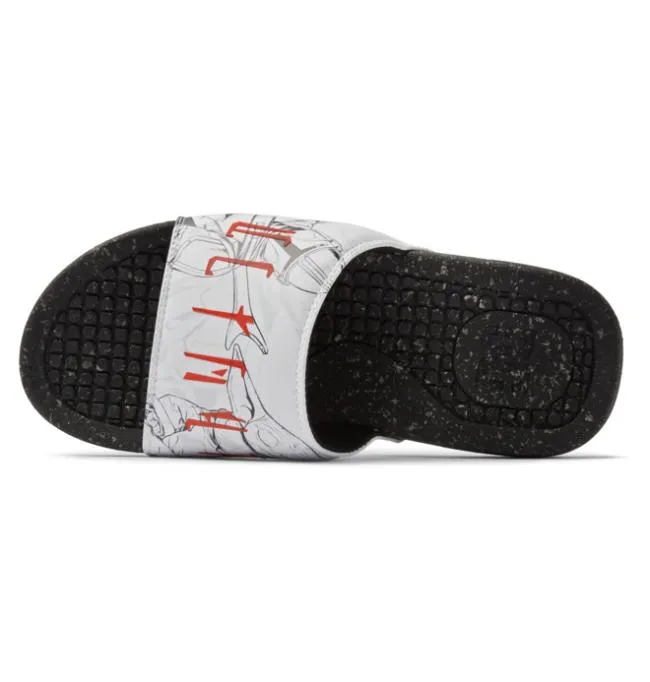 Men Sneakers DC Men039s Star Warstrade DC Bolsa Basic Sandal BlackWhiteOrange Men Sneakers DC Men039s Star Warstrade DC Bolsa Basic Sandal BlackWhiteOrange