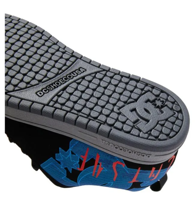 Men Sneakers DC Men039s Star Warstrade DC Court Graffik Shoe BlackGrey Men Sneakers DC Men039s Star Warstrade DC Court Graffik Shoe BlackGrey